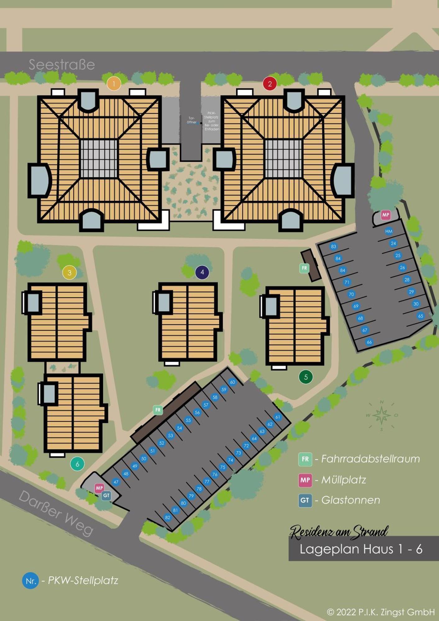 Residenz Am Strand Wohnung 1-18 Zingst Kültér fotó